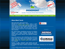 Tablet Screenshot of oknomont.pl